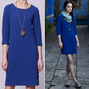 Anthropologie GANNI Textured Knit Lousa Shift Dress | Size Medium